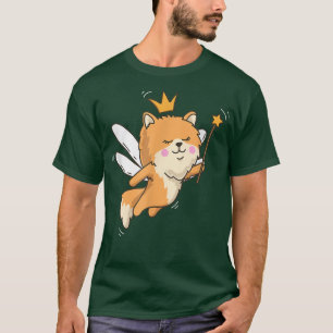 Fairy Pomeranian Dog Whisperer Keeper Pet Owner Br T-shirt