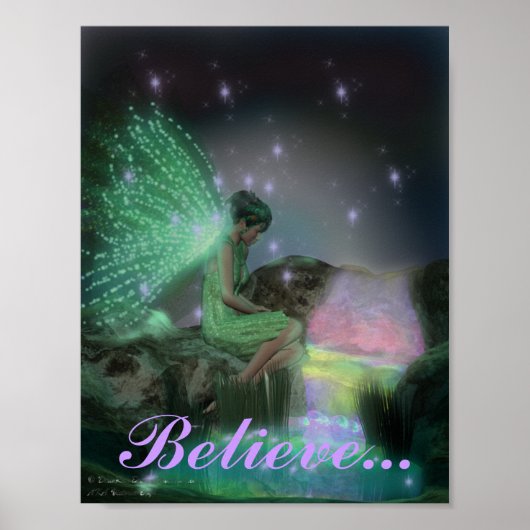 Fairy Pond Poster (Voorkant)