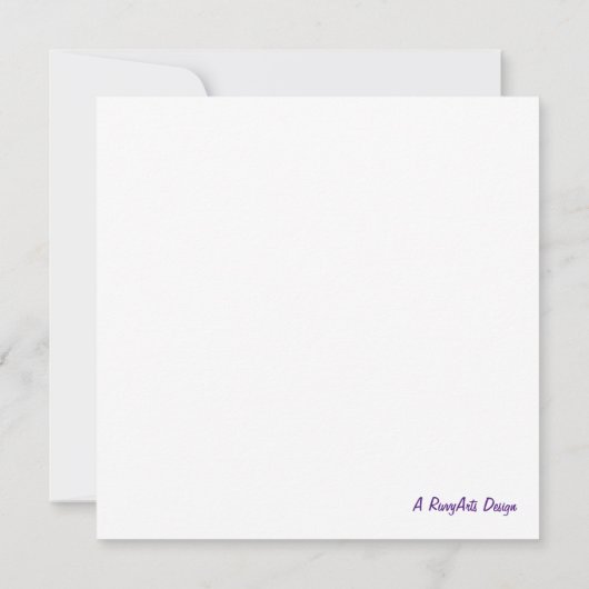 Fairy Pools Skye Scotland Kaart (Achterkant)