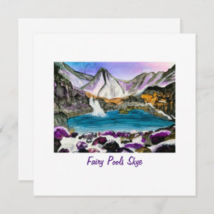 Fairy Pools Skye Scotland  Kaart