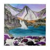 Fairy Pools Skye Scotland    Tegeltje (Voorkant)