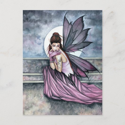 Fairy Postcard 'Hiding' van Molly Harrison Briefkaart (Voorkant)