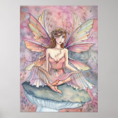 Fairy Poster Print door Molly Harrison (Voorkant)