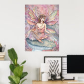 Fairy Poster Print door Molly Harrison (Thuiskantoor)