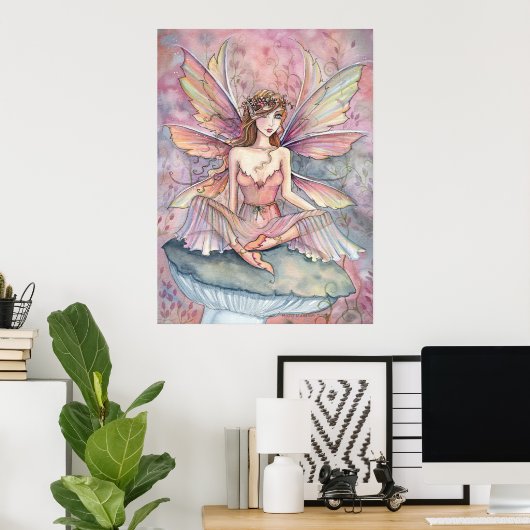 Fairy Poster Print door Molly Harrison (Thuiskantoor)