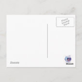 Fairy-postkaart met melkkikker briefkaart (Achterkant)