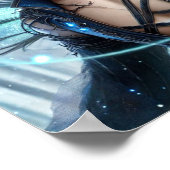 Fairy Prince with Emerald Eyes & Shimmering Wings Poster (Hoek)