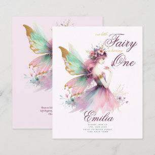 Fairy Princess 1st Birthday of EDIT AGE Blauwgroen