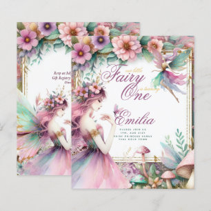 Fairy Princess 1st Birthday of EDIT AGE Blauwgroen