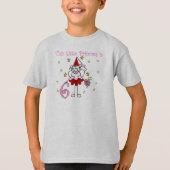 Fairy Princess 6th Birthday T-shirt (Voorkant)