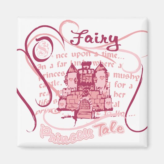 Fairy Princess Baby Magneet (Voorkant)