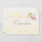 Fairy Princess Birthday Party Decor Table Kaart (Voorkant)