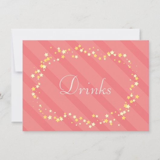 Fairy Princess Birthday Party Decor Table Sign 2 Kaart (Voorkant)