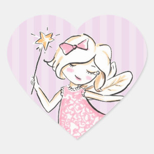 Fairy Princess Birthday Party Sticker