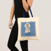 Fairy Princess Bridal Dress Mode Illustratie Tote Bag (Voorkant (product))