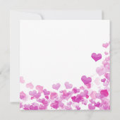 Fairy Princess Bride Dress Mode roze harten in v (Achterkant)