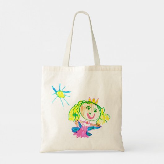 Fairy Princess Canvas tas (Achterkant)
