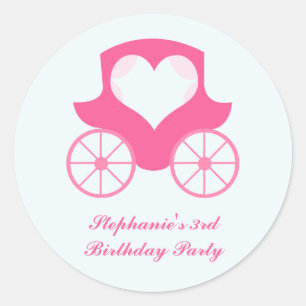Fairy princess carnemodystickers ronde sticker