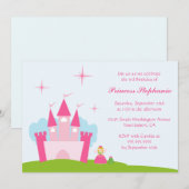 Fairy princess castle kaart (Voorkant / Achterkant)