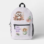 Fairy Princess Custom Bedrukte Rugzak (Voorkant)