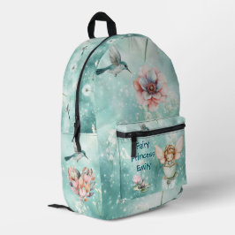 Fairy Princess Custom Bedrukte Rugzak