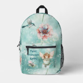 Fairy Princess Custom Bedrukte Rugzak (Voorkant)