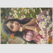 Fairy Princess - Decoupage - Whimsical Tissuepapier (Voorkant)