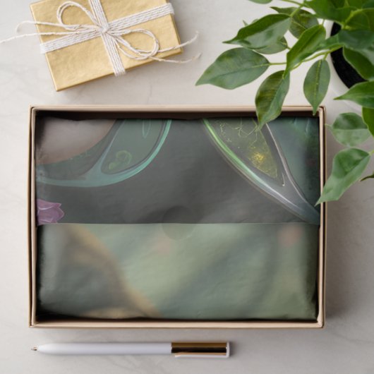 Fairy Princess - Decoupage - Whimsical Tissuepapier (Geschenk)