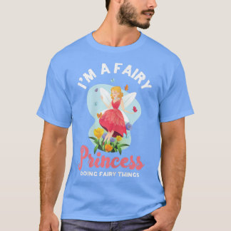 Fairy Princess Flowers Wonderful Magic Fa T-shirt