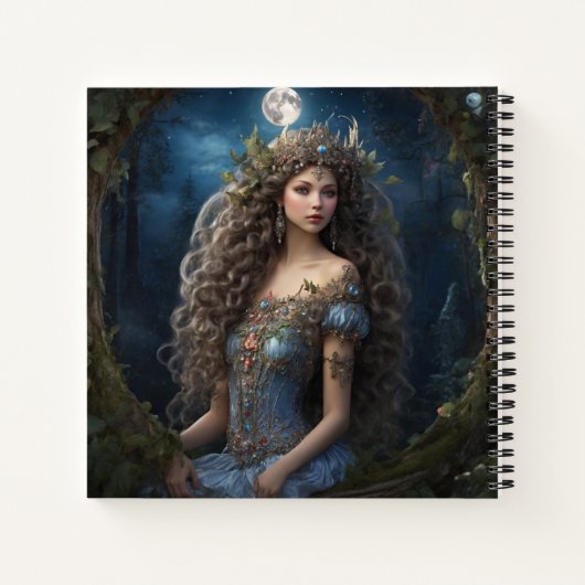 Fairy Princess Hard Hoesje Journal Notitieboek (Achterkant)