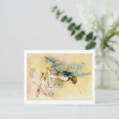 Fairy Princess Is Dressed By Pixies Briefkaart (Staand voorkant)