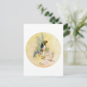 Fairy Princess is geperst door pixels Briefkaart (Staand voorkant)