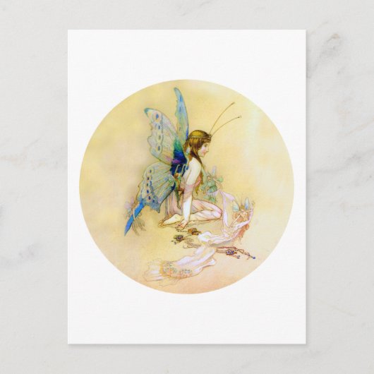 Fairy Princess is geperst door pixels Briefkaart (Voorkant)