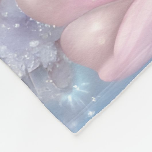 Fairy Princess Kitten Fleece Deken (Hoek)