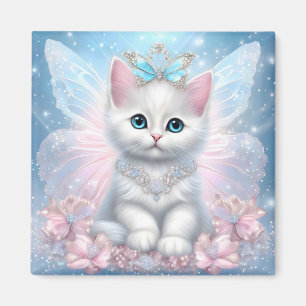 Fairy Princess Kitten Magneet