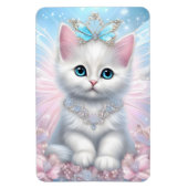 Fairy Princess Kitten Magneet (Verticaal)