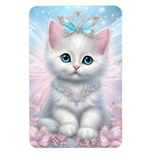 Fairy Princess Kitten Magneet