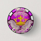 FAIRY Princess Lolly BUTTON for Renfaire, Court (Voorkant)