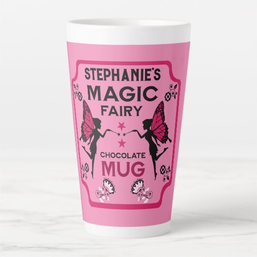 Fairy Princess Magic Chocolate Latte Mok (Voorkant)