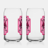 Fairy Princess Magic Gin Blikvorm Glas (Links)