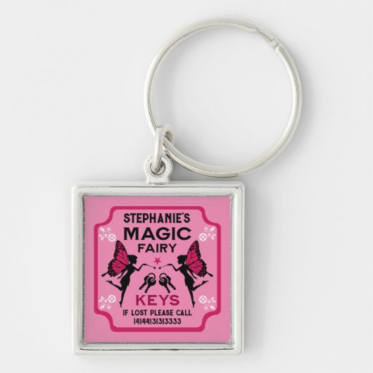 Fairy Princess Magic Key Sleutelhanger (Voorkant)
