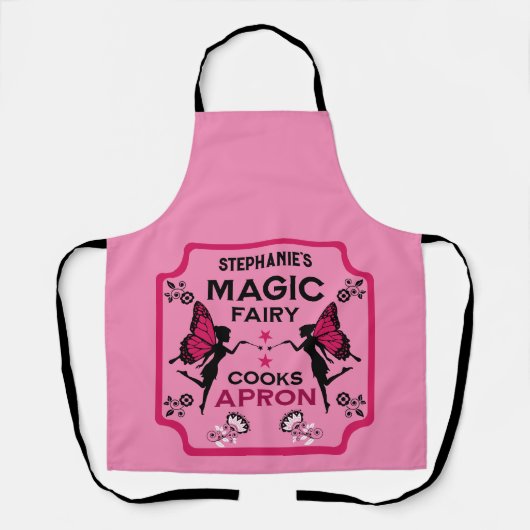 Fairy Princess Magische Koks Schort (Voorkant)
