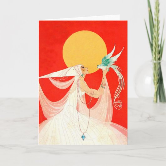 Fairy Princess met Magical Bird Bedankkaart (Voorkant)