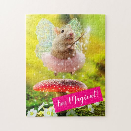 Fairy Princess Mouse Legpuzzel (Verticaal)
