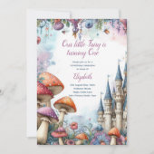 Fairy Princess Party Magische Verjaardag Bash Kaart (Voorkant)