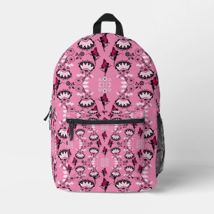 Fairy Princess Patroon Print Bedrukte Rugzak