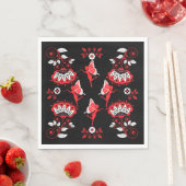 Fairy Princess Patroon Print Servet (Insitu)