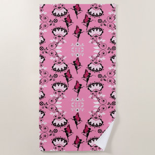Fairy Princess Patroon Print Strandlaken