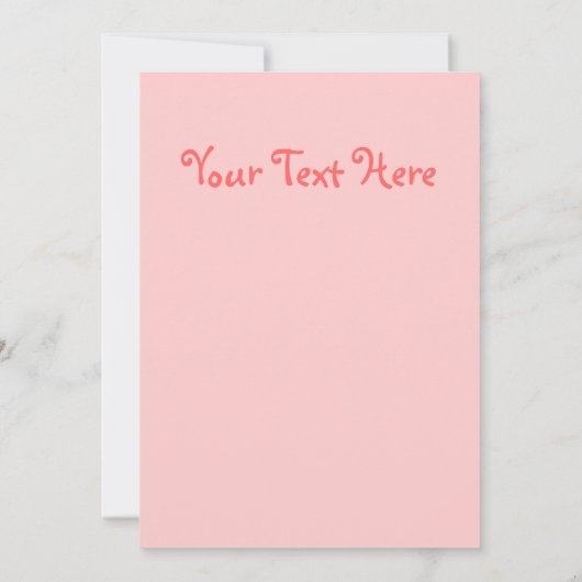 Fairy Princess Penguin Invitation Kaart (Achterkant)