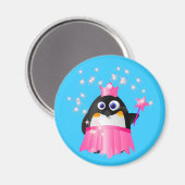 Fairy Princess Penguin Magneet (Voorkant / Achterkant)